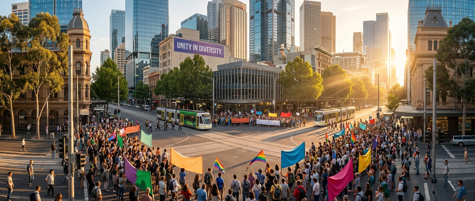 melbourne protest