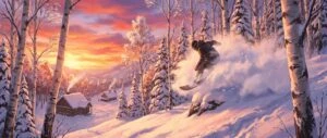 snow japan